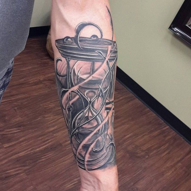 Hourglass Tattoos for Men