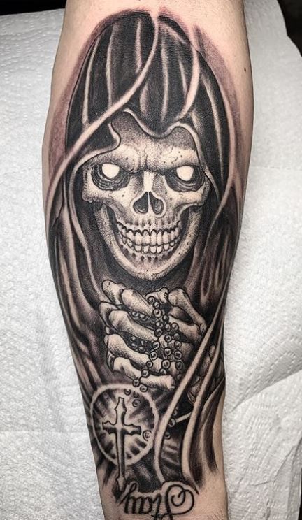 110 Unique Grim Reaper Tattoos You'll Need to See - Tattoo Me Now