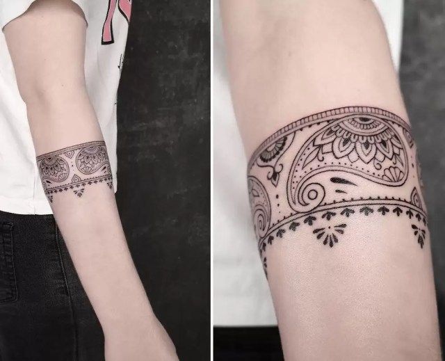 Cleanest Paisley Tattoos You Need To See