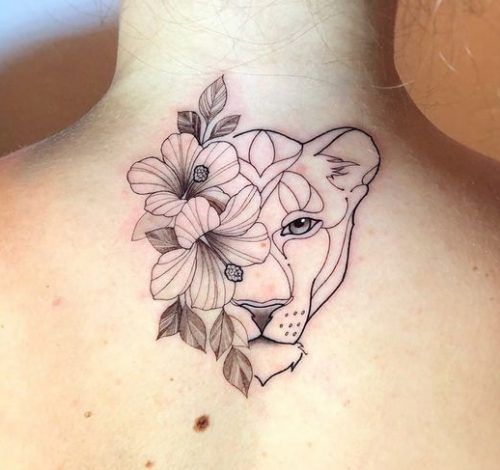 Keep it Simple: 27 Elegant Lion Tattoo Designs