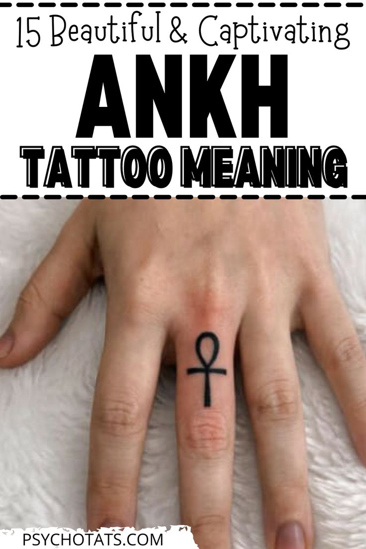 Ankh: Gateway To Eternity - Tattoo Designs For Spiritual Journey!