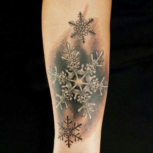 Ink master skull snowflake tattoo