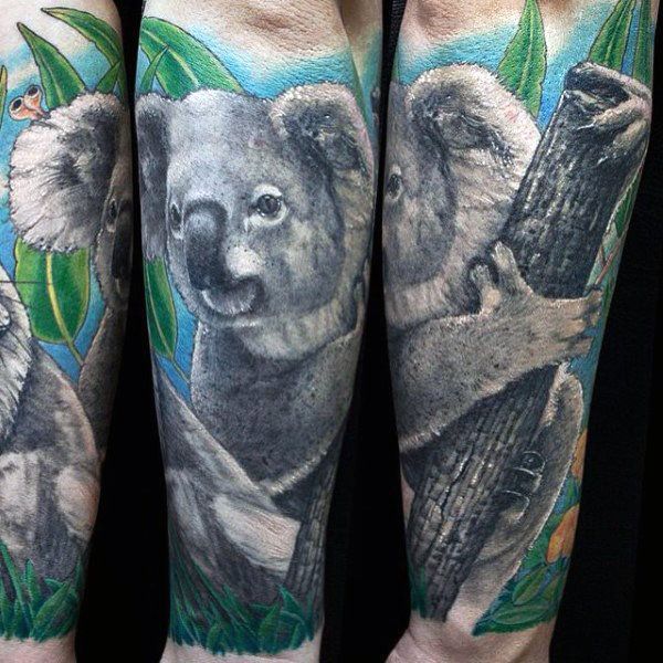 30 Koala Tattoo Designs for Men