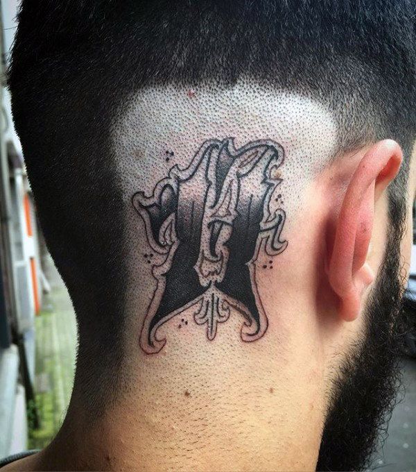 63 Amazing Number Tattoos for Men