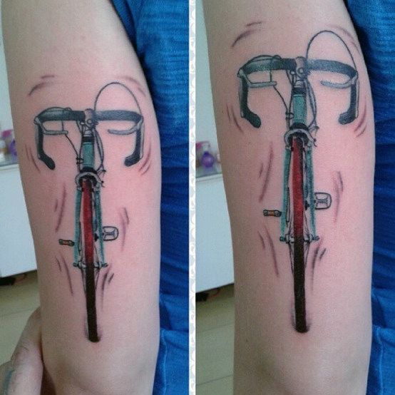 67 Bicycle Tattoo Designs for Men