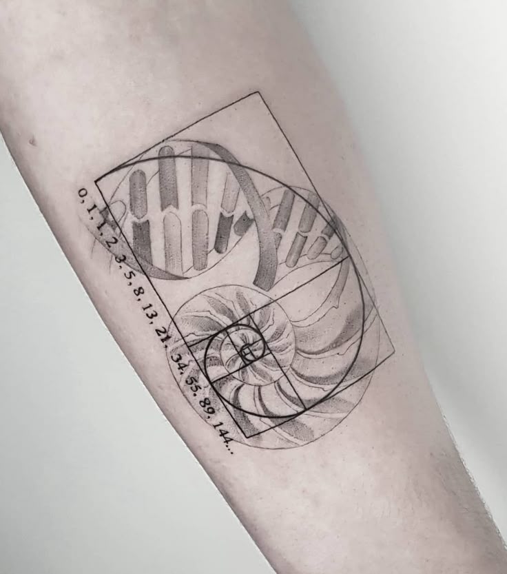 101 Amazing Fibonacci Tattoo Ideas You Need To See! | Outsons | Men's Fashion Tips And