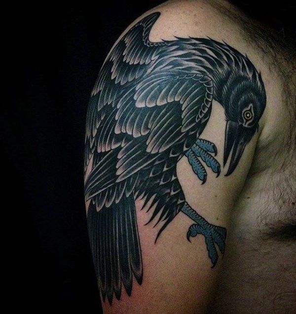 125 Awesome Crow/Raven Tattoo Ideas and their Meanings - Wild Tattoo Art
