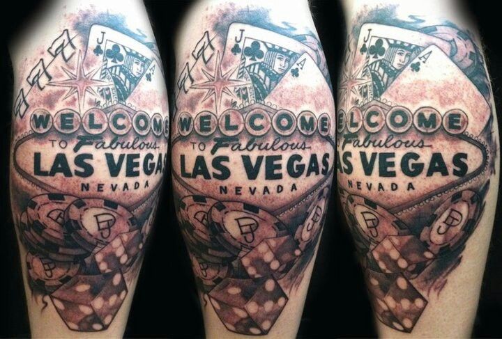 Las Vegas tattoo...