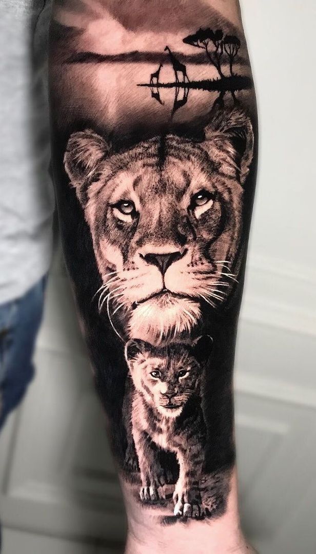 50 Eye-Catching Lion Tattoos That'll Make You Want To Get Inked