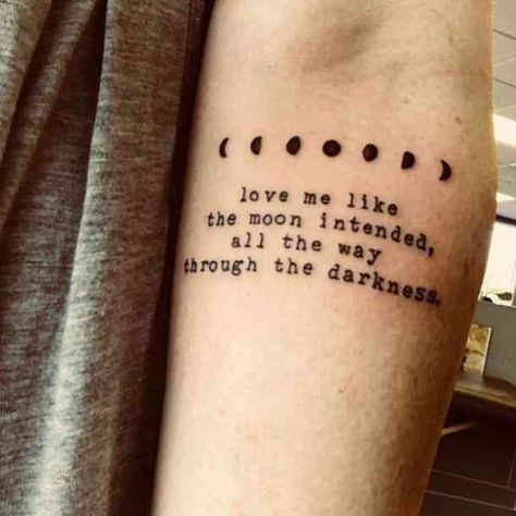 30 Meaningful Moon Tattoos & Moon Phase Tattoo Ideas