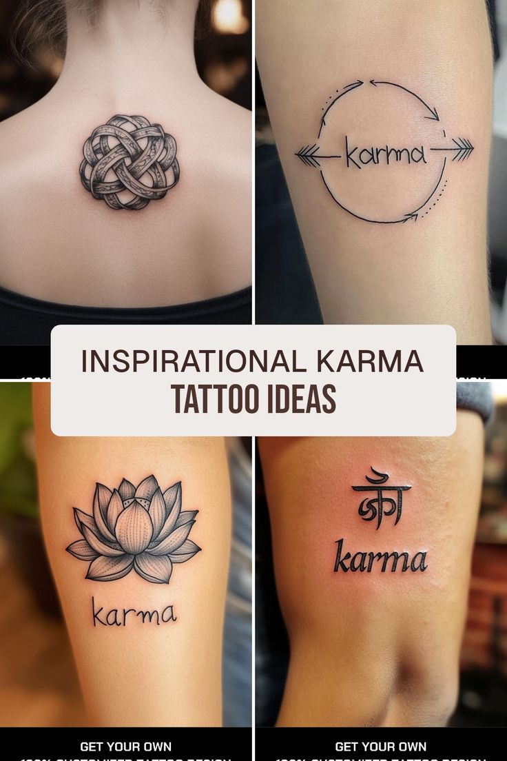 Inspirational Karma Tattoo Ideas
