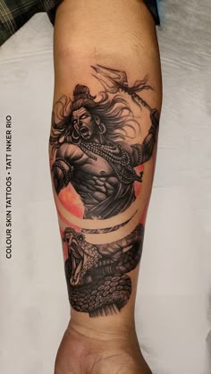 Bhairava God Tattoo