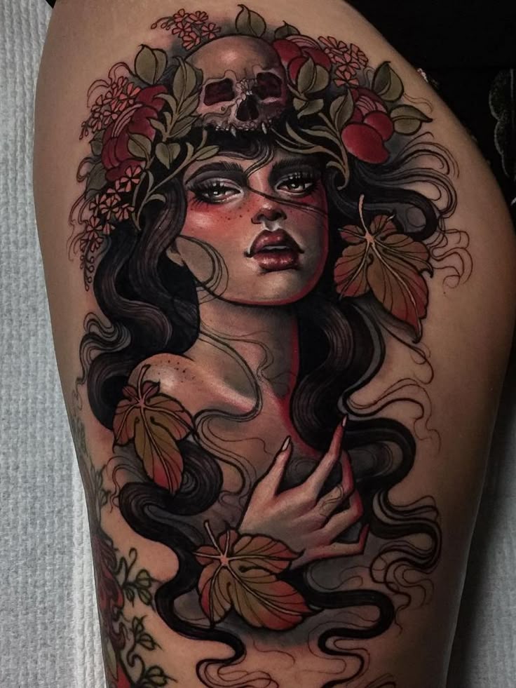 PERSEPHONE TATTOO: Meanings, Tattoo Ideas & 70 MESMERIZING Tattoo Designs - TATTOOGOTO