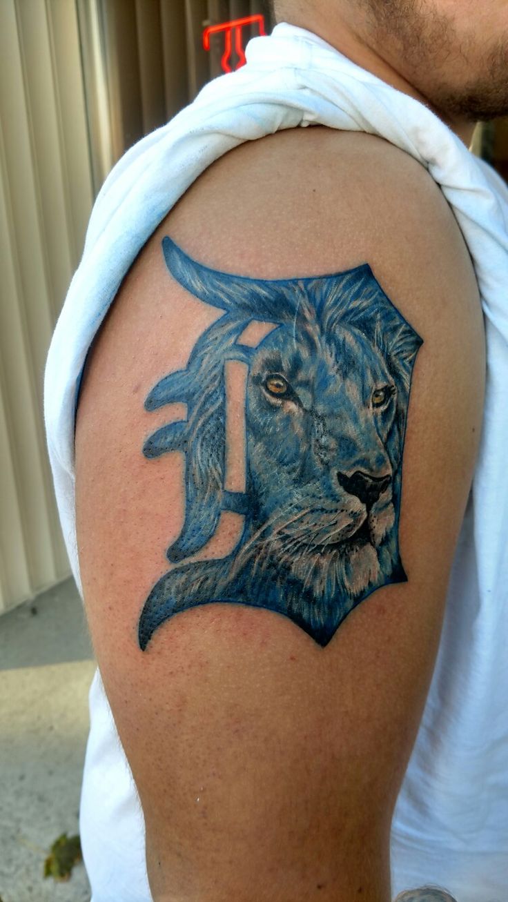 Detroit Lions Tattoo Ideas