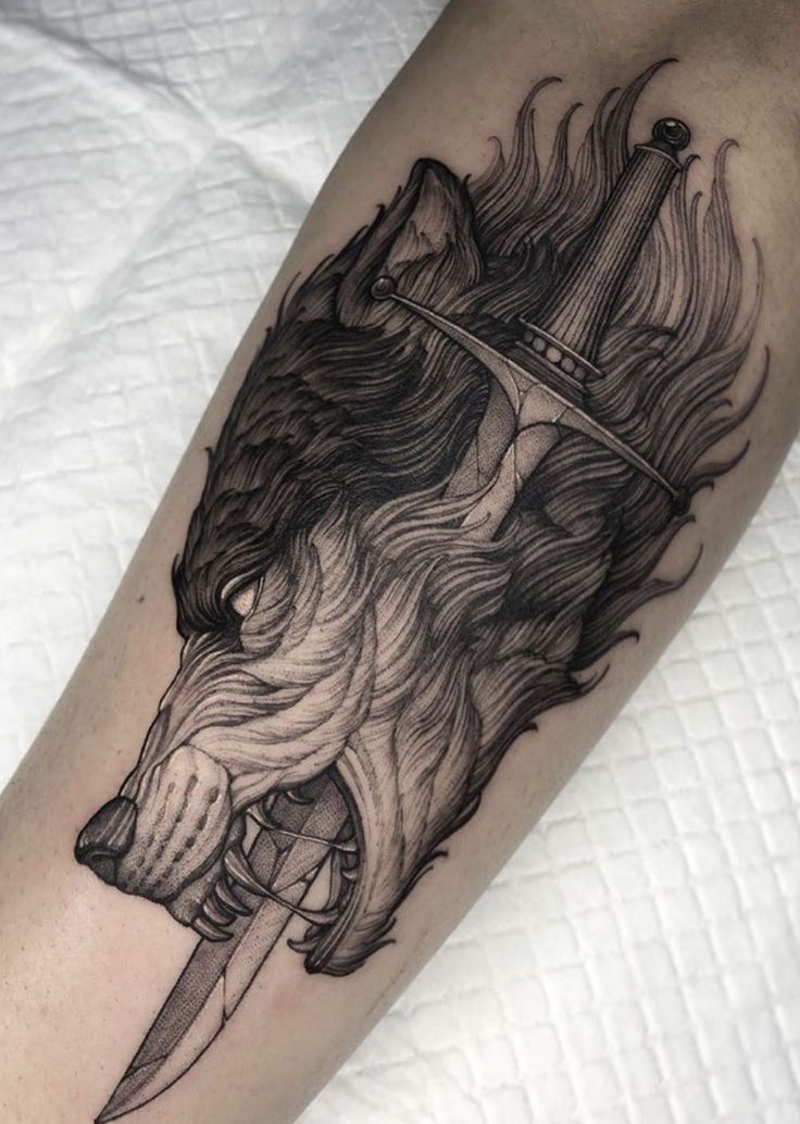 165 FRIGHTENING FENRIR TATTOOS: Meanings, Tattoo Ideas & Tattoo Designs -  TATTOOGOTO