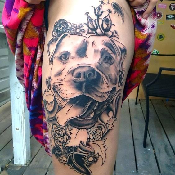 33 Lovely Dog Tattoo Ideas For Dog Lovers