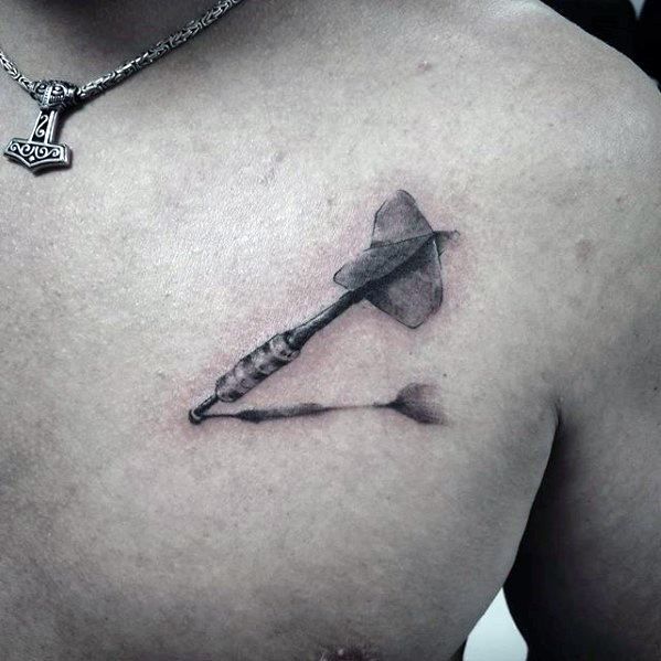40 Stunning Dart Tattoos for Men