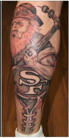 45 San Francisco 49ers Tattoos ideas | tattoos, 49ers, san francisco 49ers