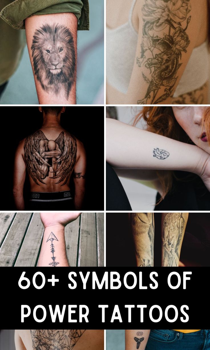 60+ Meaningful Symbols of Power Tattoos to Give You Strength