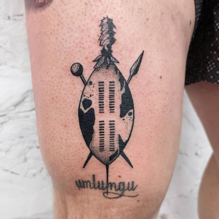 Pin by Randolf Stephens on Body art | Shield tattoo, Tattoo prices, African  warrior tattoos