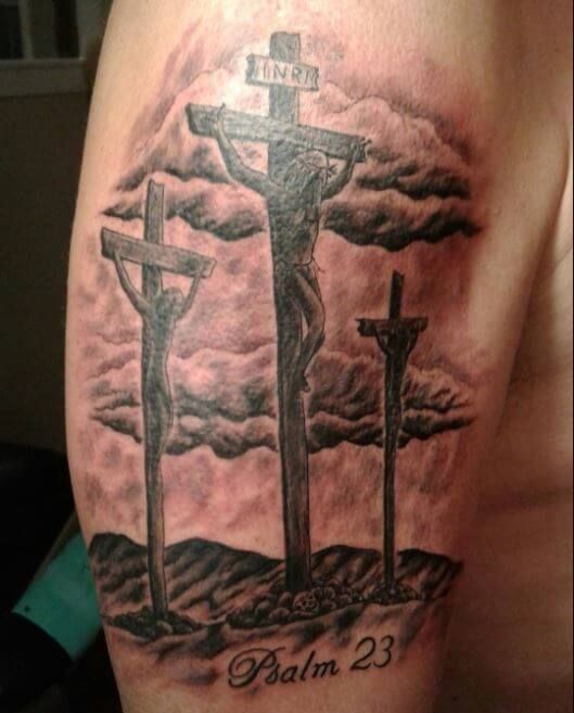 150+ Religious Christian Tattoo Ideas For Men (2024) Designs with Cross &  Jesus