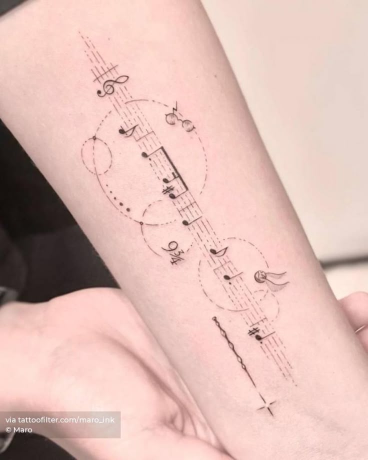 225+ Magical Piano Tattoo Designs and Ideas (2024)