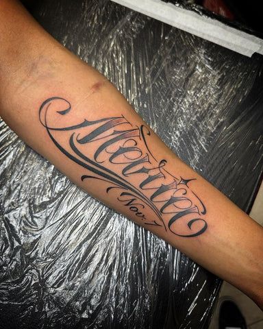 Inner Forearm Tattoos Names