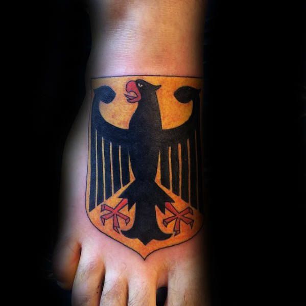 50 German Eagle Tattoo Designs for Men
