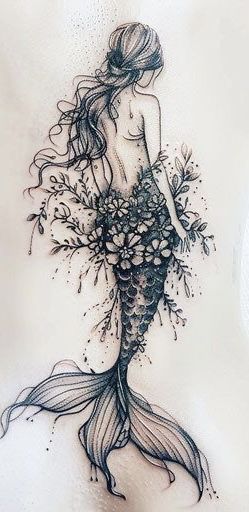 Pin by 💗tinkerbell💗 on DIFF PIXXS. | Mermaid tattoos, Mermaid tattoo  designs, Tasteful tattoos
