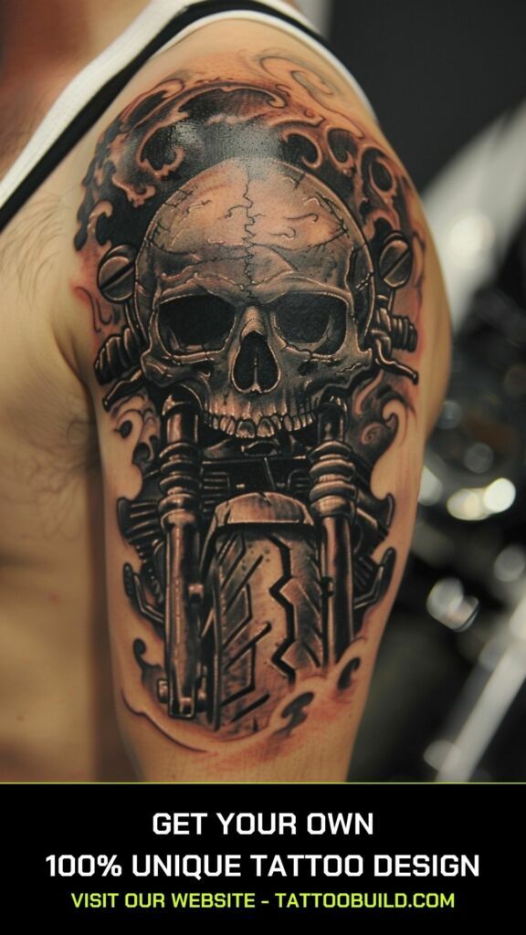 Motorcycle Tattoo Ideas: Embrace the Spirit of the Open Road