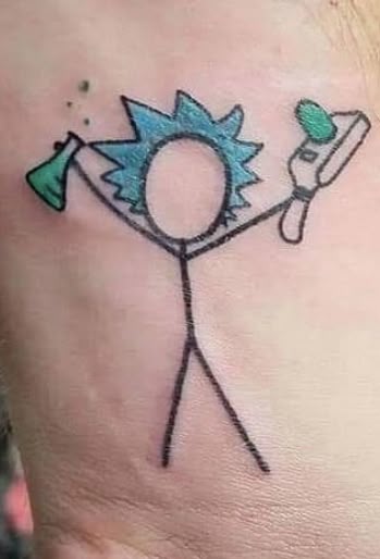 Best 40 Rick and Morty Tattoo Designs and Ideas - NSF Tech News