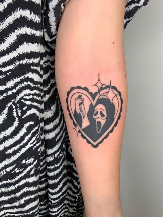 Ghostface Tattoo. - MELTBLOGS