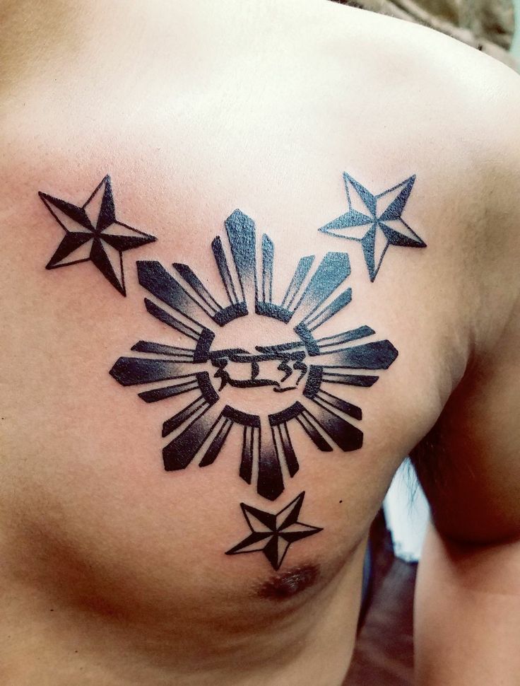 Pin by Frank B. on Tattoo | Sun tattoo designs, Filipino tattoos, Tattoos  for women