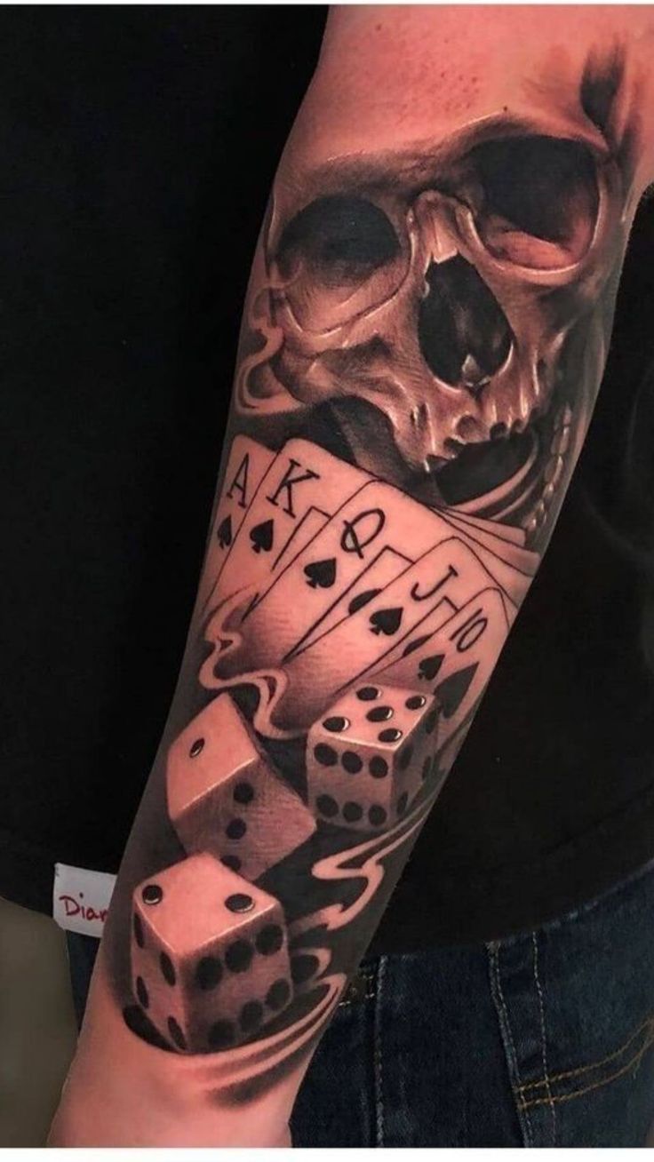 Rolling the Dice: High-Stakes Gambling Tattoo Ideas for the Bold