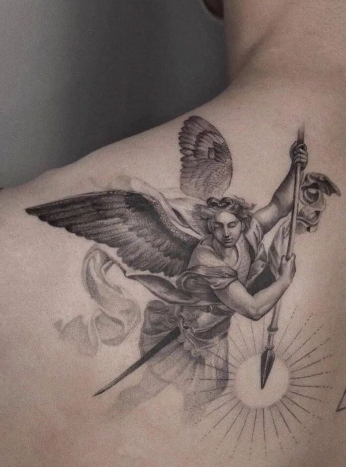50 Best Angel Tattoos For Men: Ideas And Designs 2025 | FashionBeans