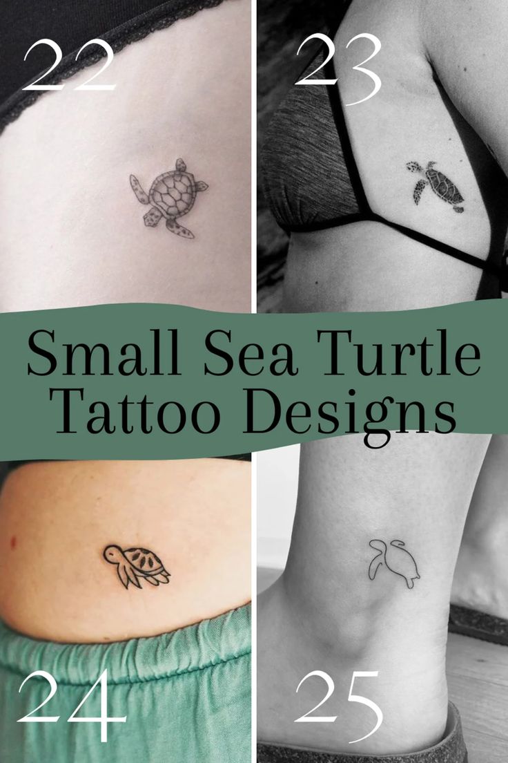 97+ Sea Turtle Tattoo Designs & Hawaiian Flowers