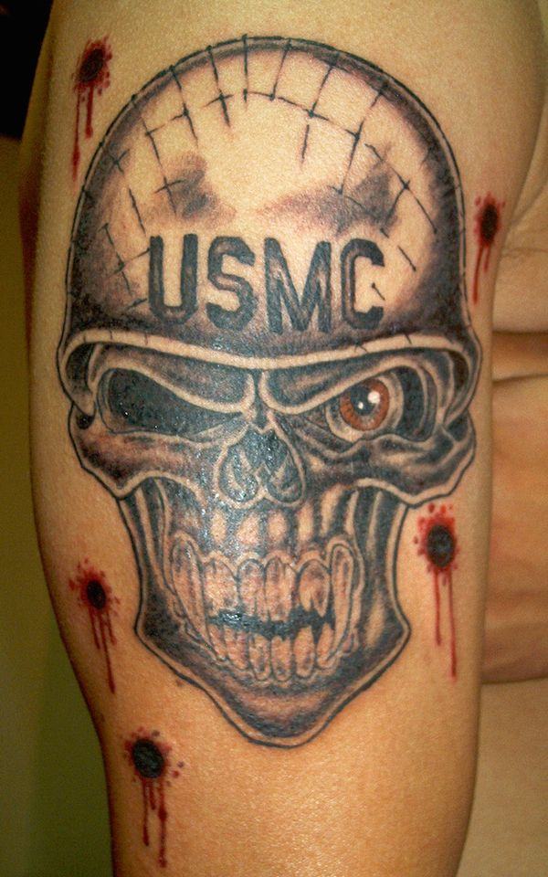 Devil Dog Ink: 104 Insanely Dope Marine Corps Tattoos - TattooBlend - Your  Source for Tattoo Designs and…