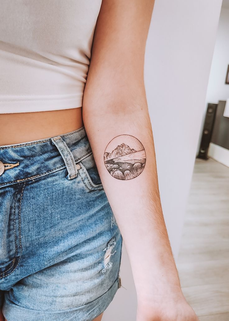 Iceland Tattoo of Vestrahorn / Stokksnes