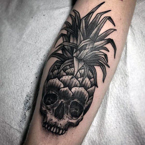 60 Pineapple Tattoo Designs for Men