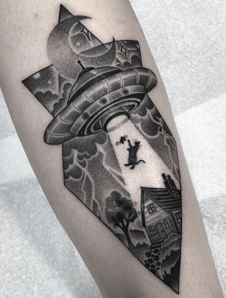 19 Alien Tattoo Ideas That Are Out Of This World!