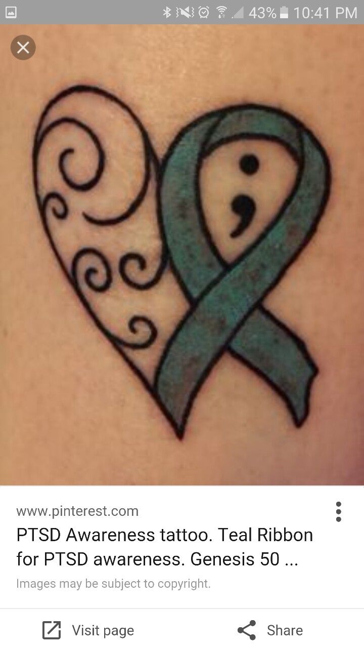 PTSD awareness and project semicolon
