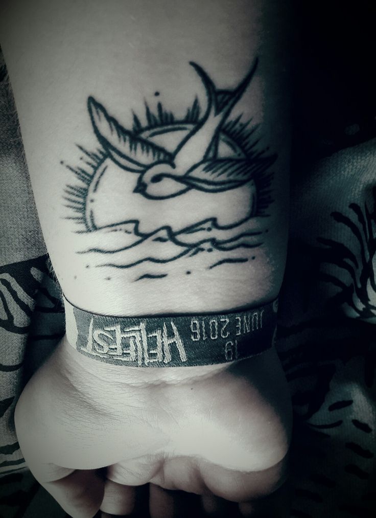 Small Pirates of the Caribbean Tattoo