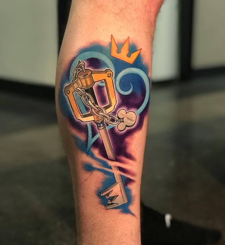 Pin by Callisto Lincoln on Amazing in 2025 | Keyblade tattoo, Kingdom  hearts tattoo, Tattoos