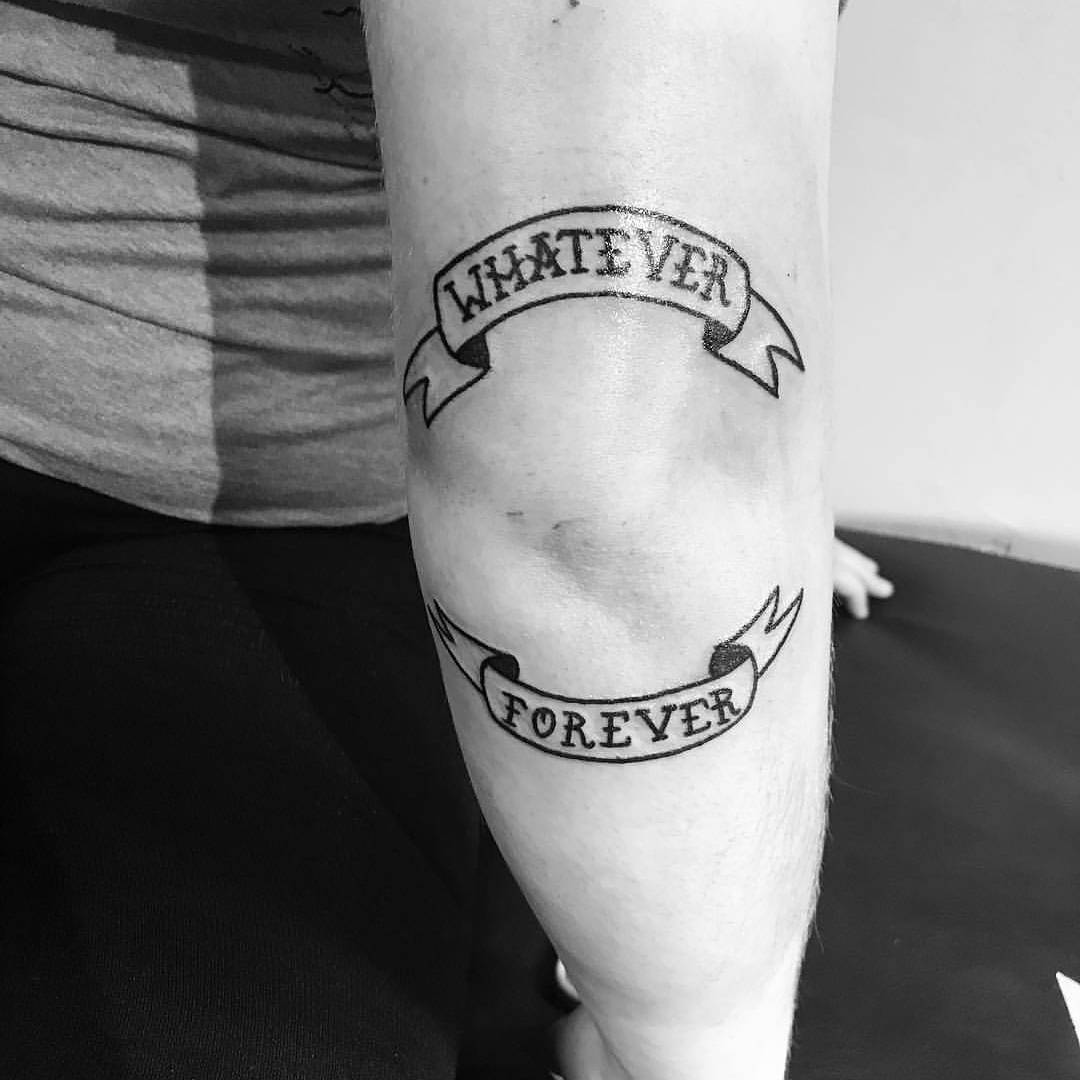 Double Banner Tattoo
