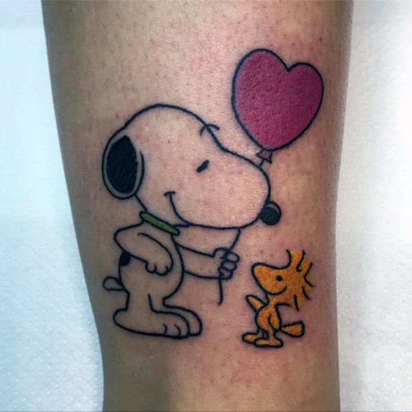 70 Cool Snoopy Tattoo Ideas for Men