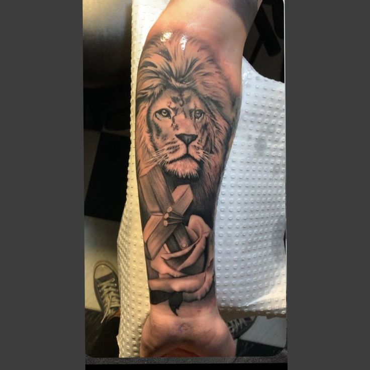 Lion of Judah tattoo