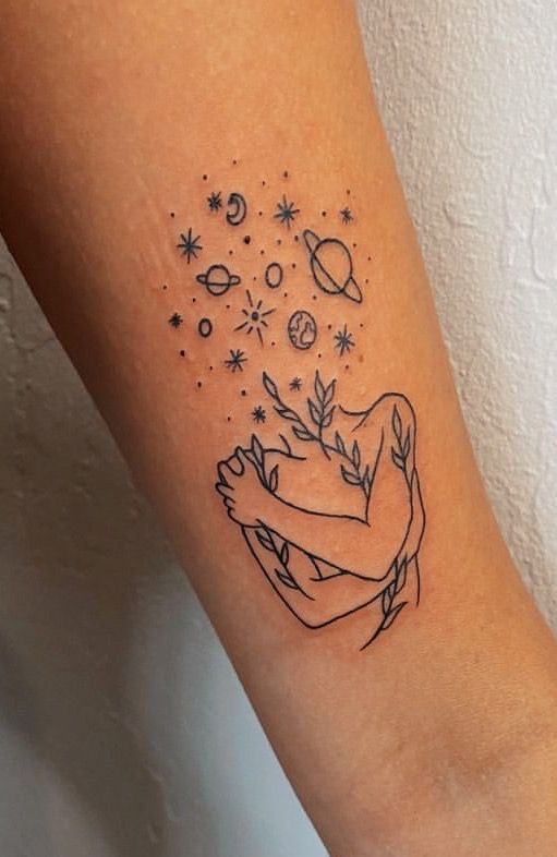 Self Love Tattoo Idea