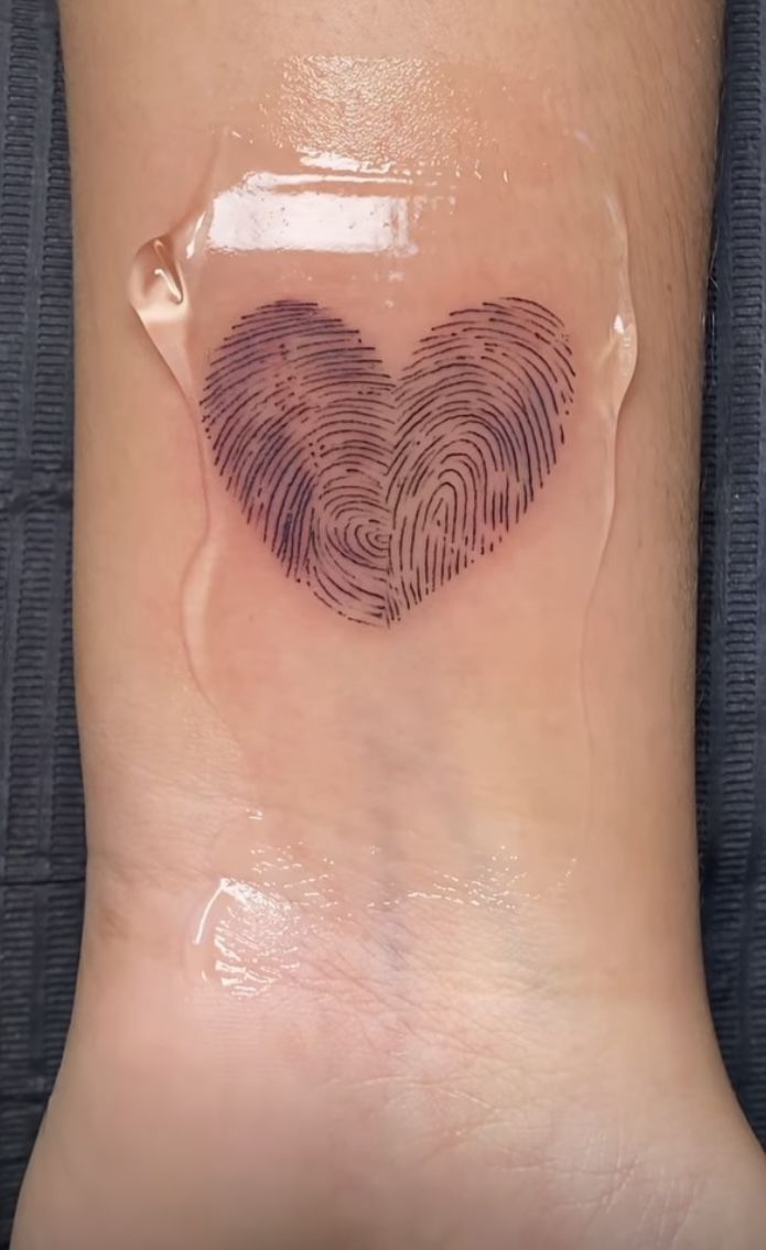 Finger Print Heart