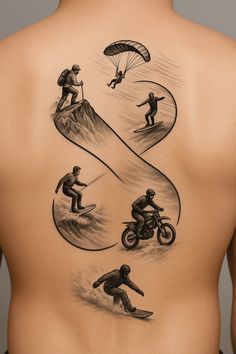 Discover 900+ Tattoo and Grape Silhouette Vector Ideas | bamboo tattoo, parachute tattoo design, skydiving tattoo and more