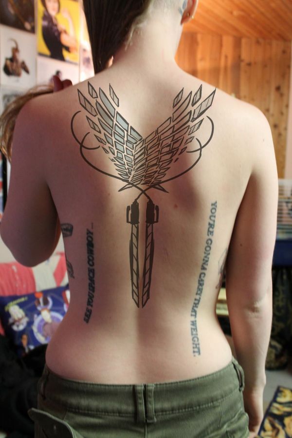 10 Beautiful Attack on Titan Tattoos